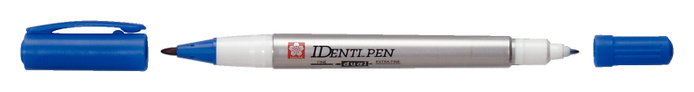 Sakura IDenti-Pen punta doble Azul Sakura IDenti-Pen punta doble Azul